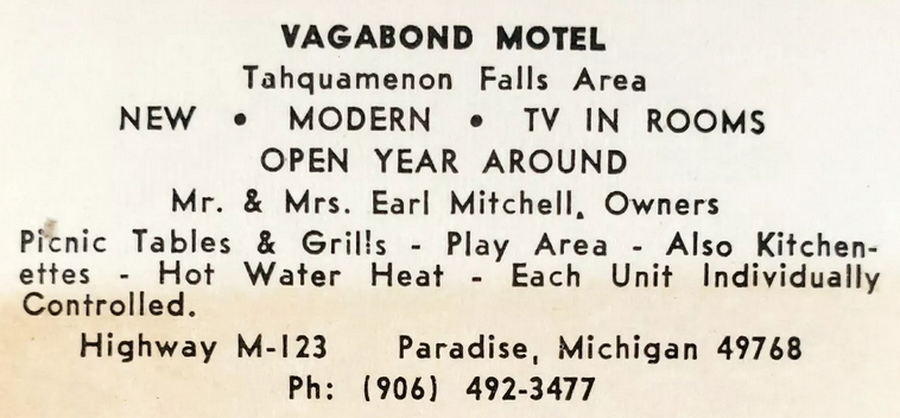 Vagabond Motel - Vintage Postcard